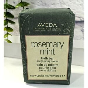 SEALED NEW!🌿AVEDA Rosemary Mint Bath Bar 7oz/200g Bath Soap Invigorating Aroma
